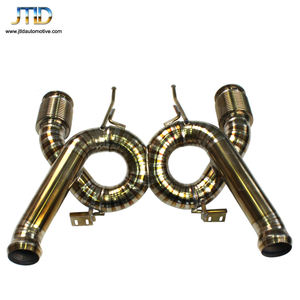 उच्च प्रदर्शन टाइटेनियम सोने बाईपास एक्स पाइप दौड़ खेल निकास प्रणाली के लिए मैकलारेन 720 एस - Product Image 5