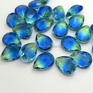 Lê Hình Dạng Dưa Hấu Tổng Hợp Loose Đá Quý Màu Tourmaline Tùy Chỉnh Đầy Màu Sắc Tinh Thể Thủy Tinh Đá Quý - Product Image 5