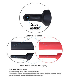 Gaine thermorétractable à colle pour tube rétractable-Rapport 3:1-Doublure adhésive Logo personnalisé Tube thermorétractable avec colle 3:1 - Product Image 5