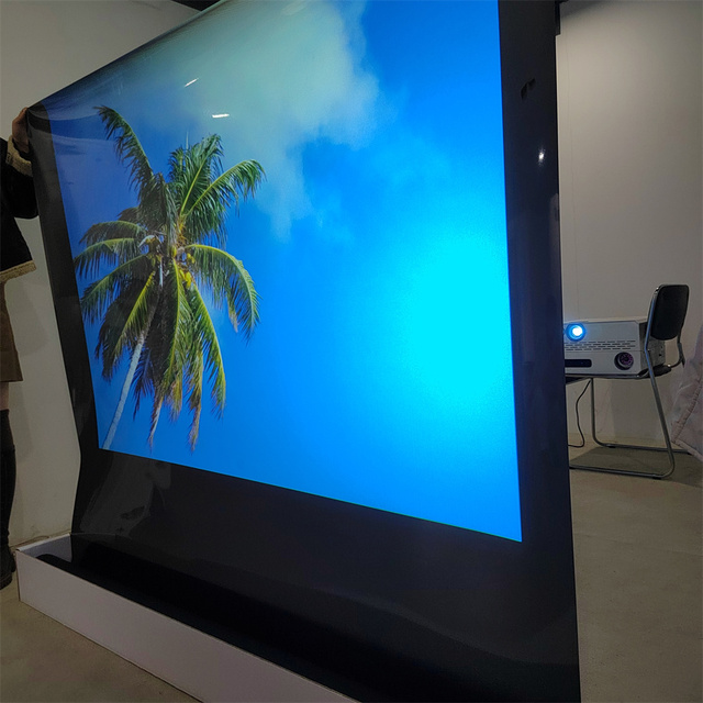 High Quality Advertising Black Rear Projection Film Six Colors Promotion in Rolls 1.524m Wide 30m Long