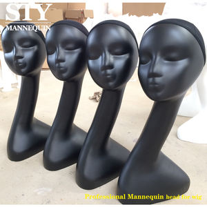 Maniquí de exhibición de peluca para mujer, maniquí de joyería, cabeza de maniquí femenina realista, gran oferta - Product Image 5