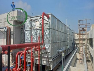 Tour de réservoir <span class=keywords><strong>d</strong></span>'<span class=keywords><strong>eau</strong></span> en acier galvanisé par métal surélevé de qualité supérieure de 100m 3 Offre Spéciale - Product Image 2