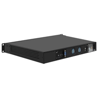 CWWK B250 PC de 19 pulgadas para montaje en rack, i5 8500, 6 puertos LAN, 2 puertos 10Gb SFP+, DDR4, hardware OPNsense, dispositivo de seguridad de red de 1U para montaje en rack.