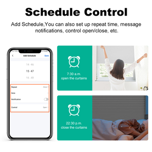 Zigbee tuya không dây thông minh điều khiển từ xa con lăn màn trập động cơ Rèm rèm động cơ tự động hóa rèm động cơ - Product Image 6
