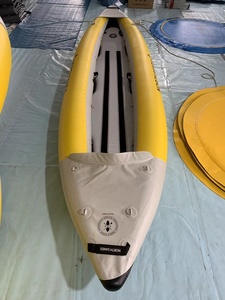 เรือ PVC เป่าลม2คนเรือตกปลาในแม่น้ำตะเข็บสองชั้นพับได้เรือคายัค3.1-4เมตรและแม่น้ำมีบริการ OEM - Product Image 2