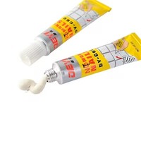Colle liquide blanche en porcelaine résistante aux intempéries pour la construction, adhésif polyvalent pour matériaux de construction