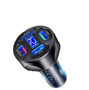 Chargeur de voiture multifonctionnel 2024 avec 4 ports USB QC3.0+3.1A, chargeur de voiture USB, charge super rapide - Product Image 6