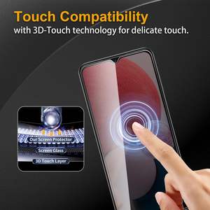 Защитное закаленное стекло для <span class=keywords><strong>Samsung</strong></span> для Galaxy A15, 5 г, 6,5 дюймов, твердость 9 ч, черный, Анти-шпион - Product Image 3