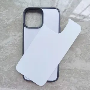 เคส TPU เปล่าพิมพ์ซับลิเมชันสำหรับ2D เคสเปล่าสำหรับ <span class=keywords><strong>iPhone</strong></span> เคสเปล่าแบบระเหิดพร้อมรูกล้องขนาดใหญ่สำหรับ <span class=keywords><strong>iPhone</strong></span> 17/17pro/17pro max/ 17air - Product Image 1