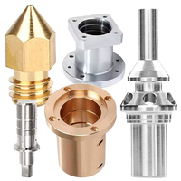Snapmaker Artisan Cnc Pièces Yanfeng Cnc Pièces Tour Oxydation Aluminium Usinage Cnc Acier Inoxydable Tournant Pièces Traitement