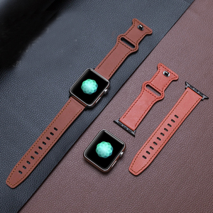 Bracelet de montre intelligent de luxe bracelet en cuir pour <span class=keywords><strong>Apple</strong></span> <span class=keywords><strong>Watch</strong></span> 49 <span class=keywords><strong>45</strong></span> 44MM boucle de remplacement bande de ceinture pour Iwatch 7 <span class=keywords><strong>SE</strong></span> 6 5 4 3 2 1 - Product Image 3