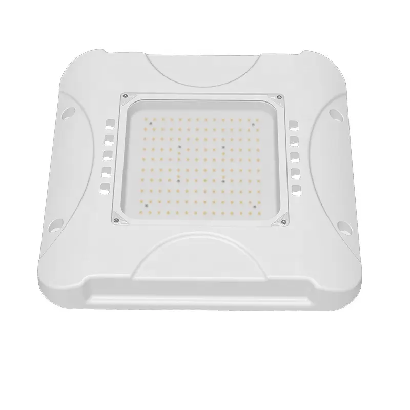 Auvent de plafond LED étanche IP65 AC100V-277V ETL 100W 150W 200W 240W Pack Light