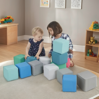Vente en gros d'usine de blocs de mousse souple pour enfants, blocs d'escalade pour jeux de balle, location de fête, bloc de château pour enfants