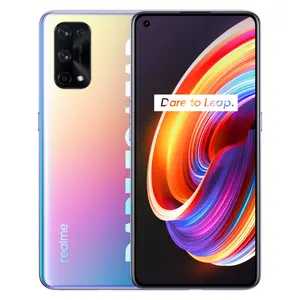 Realme X7 פרו 8GB 128GB Smartphone 5G 6.4 אינץ 120Hz AMOLED מסך 64MP Quad מצלמות 4500mAh 65W מהיר מטען Dimensity 1000 NFC