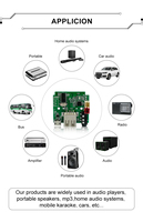 Module de circuit enregistreur haut-parleur FM Bluetooth 113_V1.0_21206 Lecteur MP3 PCBA Carte décodeur USB MUSIC BOARD 5W