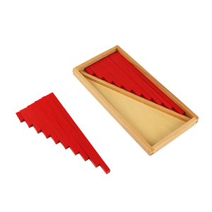 SE012 piccolo numero di aste Kids Math Giocattoli Per Bambini Educazione <span class=keywords><strong>Montessori</strong></span> Sussidi Didattici <span class=keywords><strong>Montessori</strong></span> Legno Sussidi - Product Image 1