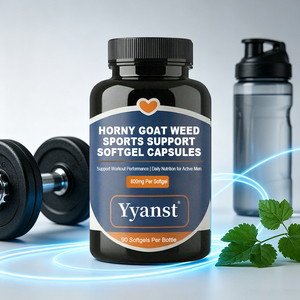 Capsules de soutien sportif à base de plantes, extrait de Horny Goat Weed 800mg, 90 gélules, complément énergétique pour améliorer les performances sportives chez l'homme - Product Image 5
