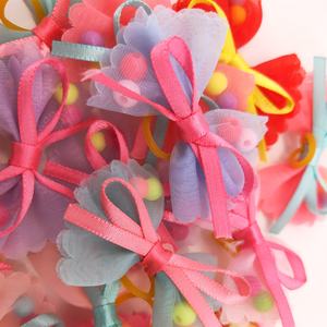 E-magic-accesorios para el cabello hechos a mano, lazos pequeños para el pelo con clip, <span class=keywords><strong>barato</strong></span>, gran oferta - Product Image 5