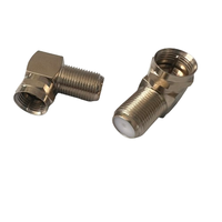 Adaptateur F-JWK fabricant F mâle à femelle adaptateur connecteur F à angle droit