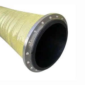 Large Diameter Slurry And Sand Dredge Hose For Harbor Channel Seabed Cleaning And Dredging
