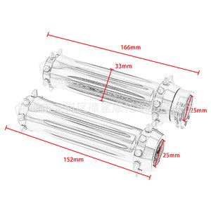 Moshark <b>Motorcycle</b> Throttle <b>Grips</b> 21x9x5 CNC Aluminum For Harley Modification Parts - Product Image 2