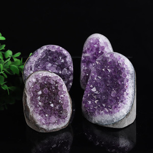 Cụm Thạch Anh Tím Pha Lê Thạch Anh Tím Tự Nhiên Bán Buôn Chữa Bệnh Bằng Năng Lượng Mẫu Vật - Product Image 2