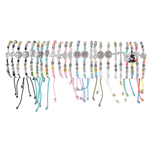 Bracciale a tubo con perline in acciaio inossidabile, gioiello alla moda da donna, idea regalo - Product Image 2