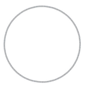 Collier tennis en moissanite le plus vendu, argent S925 plaqué or 18 carats, coupe ronde, bijoux pour femmes, collier tendance pour tous les jours - Product Image 6