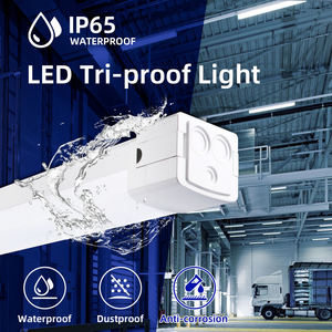 Microwave Motion Sensor LED Linear <b>Light</b> IP66 Waterproof IK10 Impact Resistant Vapor Proof Lamp for Warehouse <b>Corridor</b> - Product Image 6