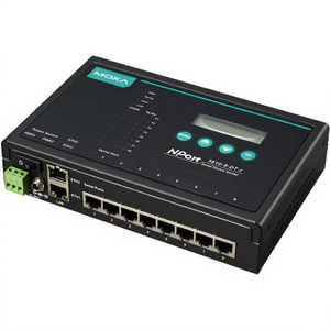 Servidor de Dispositivos Seriales Moxa NPort 5610-8-DT-J, Módulo de E/S Ethernet Industrial con Conexión RS-232 - Product Image 2