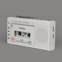 Radio Cassette Vintage Portable de Poche avec Enregistreur USB SD Intégré