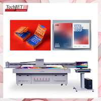 Impresora Plana de Inyección de Tinta UV TechJet 2513 Nueva para Tarjetas/Papel 2.5x1.3m