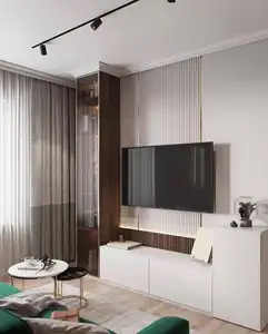 科佳定制现代壁挂式电视柜设计客厅家具电视展柜电视柜设计