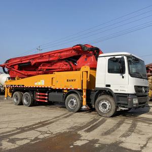 Bomba de Concreto Móvil Diésel SANY 50M Bien Mantenida, Chasis Benz, Pluma de 5 Secciones, Motor de Alta Eficiencia, 22M/H, 30000KG - Product Image 3