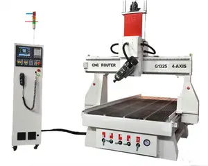 180 degree rotation 4 axis cnc router