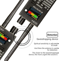 Stylo espion G318+ avec caméra cachée, détecteur de signaux RF anti-espionnage 2G 3G 4G