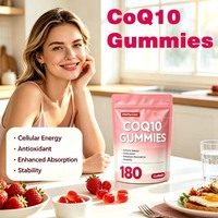 Complément alimentaire GMP à marque privée : Gommes végétariennes de Coenzyme Q10 pour la santé cardiaque – Vitamines et supplément de COQ