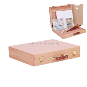 Xách Tay Chất Lượng Cao Gỗ Giá Vẽ Hộp Tripod Sơn Giá Vẽ Với Di Động Công Suất Lớn Tính Năng - Product Image 1