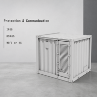 Système de stockage d'énergie commercial solaire 522 kWh 125 kW, batterie LiFePO4, refroidissement liquide, armoire de protection incendie