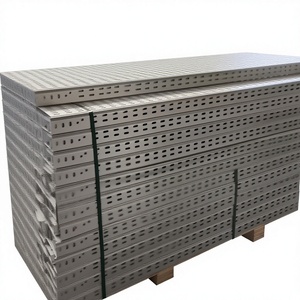 Bandeja para Cables Tipo Canal SS304/201 — Canalización de Cables de Acero Ventilada y Perforada (Galvanizada y con Recubrimiento en Polvo) - Product Image 1