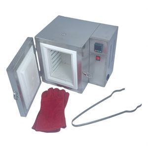 Máquinas de Horno Cuatro Lados para Moldeado de Yeso de Piezas de Joyería de Oro y Plata con Pantalla Digital para Anillos y Pulseras - Product Image 6