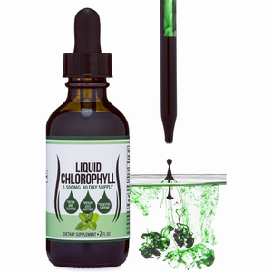 En stock : Chlorophylle liquide orale 1500 mg, saveur menthe, gouttes de chlorophylle liquide, détoxifiant et purifiant pour la perte de poids et la santé digestive - Product Image 3