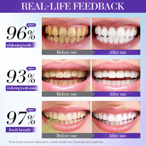 OEM venta al por mayor SADOER coreano Herbal <span class=keywords><strong>V34</strong></span> Color <span class=keywords><strong>Corrector</strong></span> dientes cuidado bucal producto Blanqueamiento Dental pasta de dientes para limpieza de dientes - Product Image 3