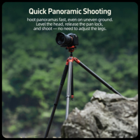 Trépied professionnel en fibre de carbone Fotopro, stable, léger, pour la chasse, l'observation des oiseaux, support de caméra à charge lourde