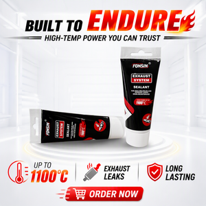 Scellant pour système d'<span class=keywords><strong>échappement</strong></span> FONSIN <span class=keywords><strong>haute</strong></span> <span class=keywords><strong>température</strong></span> 1100 ℃   <span class=keywords><strong>Pâte</strong></span> de réparation pour tuyau d'<span class=keywords><strong>échappement</strong></span> de voiture, réparation des fuites, fourniture directe d'usine - Product Image 3