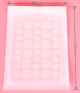 OEMプライベートラベル韓国ハイドロコロイドパッチにきび癒しかわいい目に見えないスポット治療美容 & パーソナルケア製品 - Product Image 6