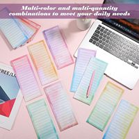 Bloc-notes magnétique réutilisable pratique avec aimant de haute qualité et série complète pour les notes et les rappels quotidiens
