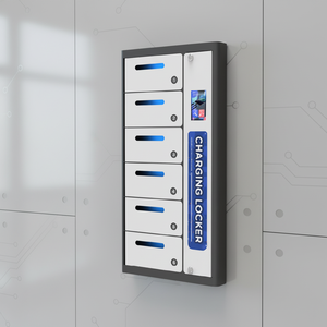 Y2 Power ZEN, casier de charge mural pour téléphone à 6 emplacements, pour utilisation <span class=keywords><strong>en</strong></span> extérieur, station de charge étanche, option de paiement par carte de crédit - Product Image 1