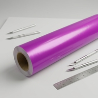 Vinilo Adhesivo de PVC de 0.08mm de Grosor, Acabado Brillante/Mate, Opaco, a Todo Color, para Rotulación y Plotter de Corte