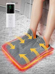 Foot Warmer Portable <b>Heat</b> Temperature Set USB Rechargeable <b>Electric</b> <b>Heated</b> Home Office Use Foot Warmer <b>Pad</b> Polyester Safety - Product Image 6
